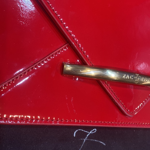 Zac Posen Clutch Red - Picture 5 of 6